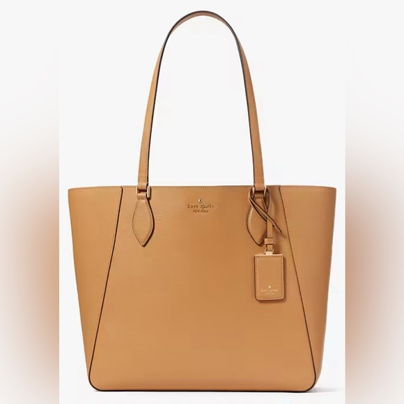 kate spade. 4 Piece Set: Poppy Tote with Free Wallet, Dust Bag & Scarf.  NEW! - Picture 5 of 16